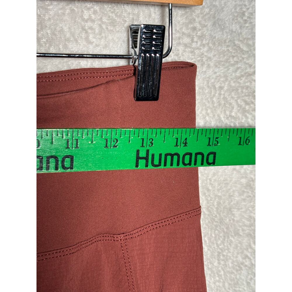Athleta‎ Trekkie Hybrid Crop Tight Womens Size 6 Cognac - Picture 8 of 9